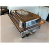 Image 2 : Stainless Steel Metal Handled Chaffing Dish with Lid & Stand