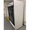 Image 5 : True Model GDM-47 Double Sliding Glass Door Beverage Cooler with Shelves