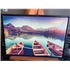 Image 1 : Framed Canvas Artwork Boat Ride - 38x26 inch