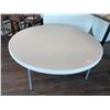 Image 1 : Commercial 60 Inch Round Folding Table