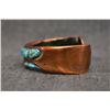 Image 2 : COPPER AND TURQUOISE BRACELET