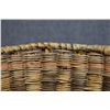 Image 8 : HOPI INDIAN 3RD MESA WICKER PEACH BASKET