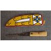 Image 2 : PLAINS INDIAN KNIFE SHEATH AND KNIFE