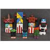 Image 1 : SEVEN NAVAJO RT 66 KACHINA FIGURES