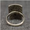 Image 3 : HOPI INDIAN SILVER RING BY CEDRIC NAVENMA