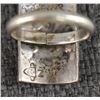 Image 7 : HOPI INDIAN SILVER RING BY CEDRIC NAVENMA