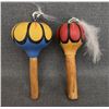 Image 2 : TWO HOPI INDIAN RATTLES