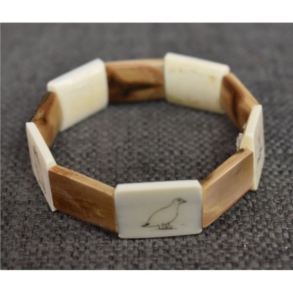 ESKIMO INDIAN IVORY BRACELET