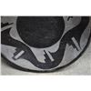Image 3 : SAN ILDEFONSO INDIAN POTTERY PLATE