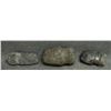 Image 3 : THREE ANASAZI INDIAN STONE AXE HEADS