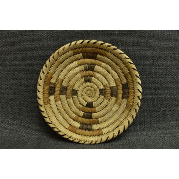 PAPAGO INDIAN BASKETRY PLAQUE