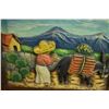 Image 4 : MEXICAN CARVED PAINTING