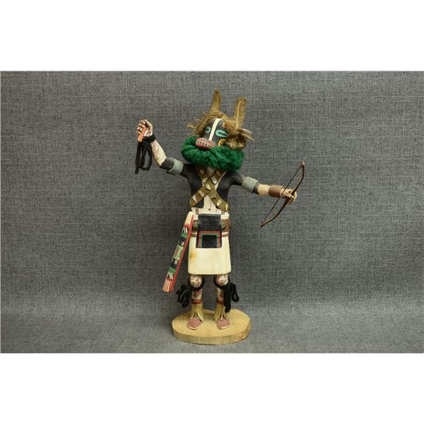 HOPI INDIAN BADGER KACHINA BY JOE GASH
