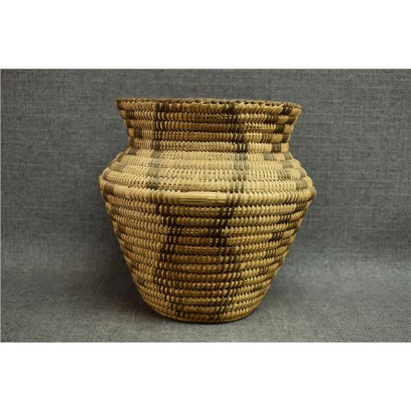 MARICOPA INDIAN BASKETRY OLLA