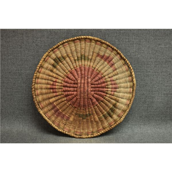 HOPI 3RD MESA INDIAN BASKETRY WALL PLAQUE