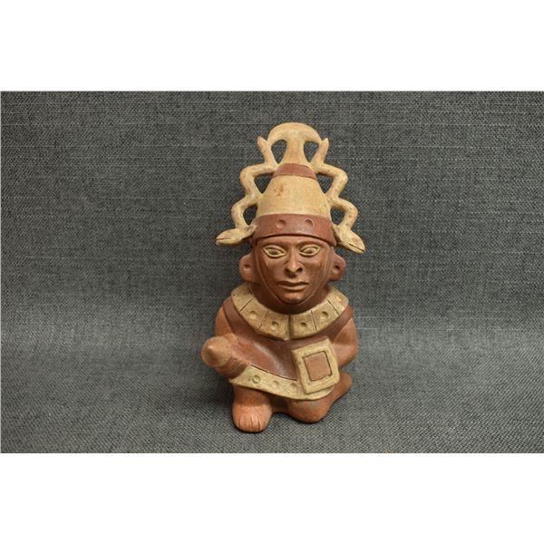 PERUVIAN POTTERY FIGURE