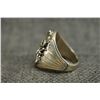 Image 2 : NAVAJO INDIAN SILVER RING SIGNED BJ