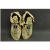 Image 1 : PLAINS INDIAN BEADED MOCCASINS