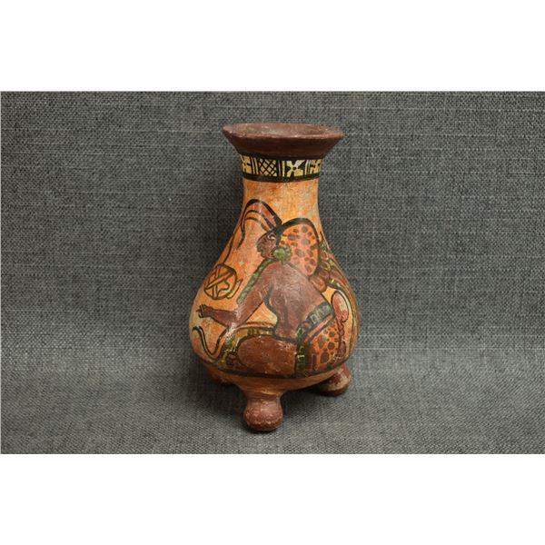 PRE-COLUMBIAN STYLE POTTERY VASE