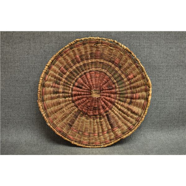 HOPI 3RD MESA INDIAN BASKETRY PLAQUE