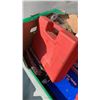 Image 8 : BOX OF TOOLS, SHOP SUPPLIES, AIR NAILER, DOUBLE FLARING TOOL KIT, SOLDERING IRON