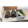 Image 1 : 2 WHEEL CHOCKS AND HOSE ACCESSORIES