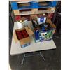 Image 1 : BOX OF PAINT AND LUBRICANTS