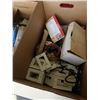 Image 2 : 2 BOXES OF LIGHT SWITCH COVERS, ELECTRICAL HARDWARE, FLAME ARRESTOR FUEL CAPS AND HAND TORCH