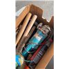 Image 8 : 2 BOXES OF TOOLS AND SHOP SUPPLIES