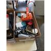 Image 2 : BOX OF TOOLS AND SHOP SUPPLIES