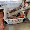 Image 2 : PAIL OF WRENCHES AND BASKET OF COME ALONGS