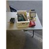 Image 1 : MAKITA CIRCULAR SAW, DRILL BIT SET, MILWAUKEE CHARGER AND WORK LIGHT