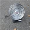 Image 2 : AS NEW PARABOLIC DISH HEATER WITH TIPOVER ALARM SHUTOFF WORKING