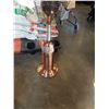 Image 2 : 3FT TALL TABLETOP PROPANE HEATER WITH BOTTLE WORKING