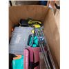 Image 2 : BOX OF TOOLS, SHOP SUPPLIES