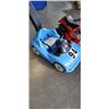 Image 2 : PEG PEREGO DUCATO RIDE ONTOY AND STEP 2 PUSH CAR