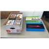 Image 1 : BOX OF DVDS WITH ROUTER AND NEW STRAIGHT UP STYLING TOOL