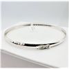 Image 2 : STERLING SILVER BANGLE BRACELET, RETAIL $200.00