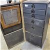 Image 2 : 44"TALL CABINET WITH DRAWERS AND CUTTING STATION