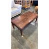Image 2 : VINTAGE NEEDLE POINT CHAIR AND COFFEE TABLE