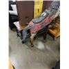 Image 2 : CARVED WOODEN CAROUSEL HORSE 63 INCHES TALL