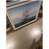 Image 2 : SHIP PAINTING AND HAND SIGNED COLOR ARTWORK SAILER