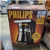 Image 2 : KENDALL OUTDOOR GAS GRILL WITH PYREX OVENWARE SET AND PHILIPS COFFEE MAKER