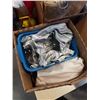 Image 2 : 4 BOXES OF FOOD PROCESSOR, COLLECTIBLE BELLS, VASES AND MORE