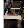 Image 1 : 2 TRAYS OF KNIVES, KNIFE BLOCK