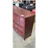 Image 2 : SOMERTON MODERN CHERRY FINISH 8 DRAWER DRESSER WITH MIRROR