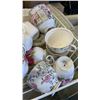 Image 8 : LOT OF CHINA CUPS AND SAUCERS