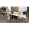 Image 1 : YARDWORKS 48V BRUSHLESS CORDLESS WEEDEATER - TESTED WORKING, USED ONCE, INCLUDES 2AH AND 5AH BATTERI