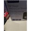Image 2 : INSIGNIA 10 SHEET MICRO-CUT SHREDDER - TESTED WORKING - RETAIL $129
