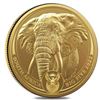 Image 1 : (5) 2022 South Africa Big 5 Elephant .9999 Gold 1 ozt